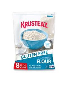 Krusteaz Gluten Free AllPurpose Flour No Artificial Flavors Colors or Preservatives 32 Oz Boxes Pack of 8