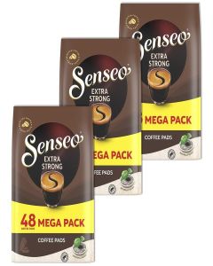 Senseo Extra Strong, Nieuw Design, Pack of 3, 3 X 48 Coffee Pods