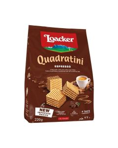 Loacker Quadratini Espresso Wafers