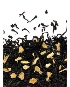 Black Tea Ginger Twist Strong Loose Leaf Breakfast Invigorating Aroma