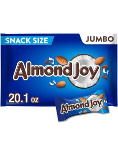 ALMOND JOY Coconut and Almond Chocolate Snack Size Candy Jumbo Bag 201 oz