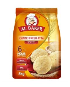 Al Baker, Chakki Fresh Atta Flour, 5kg