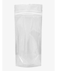 DEERA Clear Ziplock Stand Up Pouch 135x220mm Pack of 100