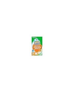 Scrubbing Bubbles Flushable Toilet Bowl Wand Cleaner Refills Fresh Brush Cleaner Toilet Refill Pads Removes Limescale Odors Citrus Scent 20 Count Pack of 1