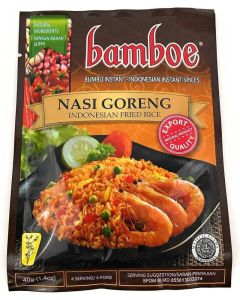 Bamboe Nasi Goreng Indonesian Fried Rice Spice Mix - 6 x 1.4 Oz (40 g)