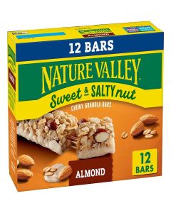 Nature Valley Granola Bars, Sweet and Salty Nut, Almond, 12 Bars, 14.4 OZ