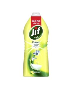 Jif Lemon Enriched Cream Cleaner And Stain Removal With Micro Crystals- 1500ml