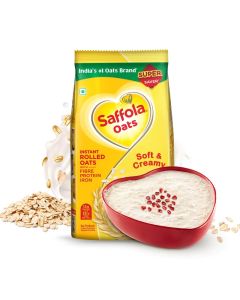 Oats 500gm nstant Rolled Soft & Creamy Power of Protein, Iron & Fibre Nutritious grain