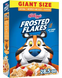 Kellogg's Frosted Flakes Breakfast Cereal, Fat Free, Giant Size, 28.5 oz