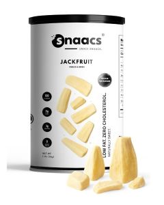 SNAACS Freeze-Dried Jackfruit Slices 56g / No Added Sugar and Naturally Sweet Tropical Crunch