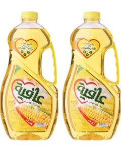 Afia Corn Oil Twin Pack, 2 X 1.5 Liters