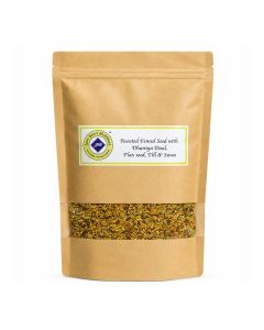 Jyoti Ben's Premium Roasted Mukhwas Blend with Fennel, Coriander, Flax, Sesame & Dill Seeds, 250g