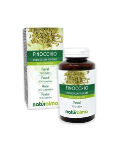 Fennel (Foeniculum vulgare) Fruits Naturalma - 150 g - 300 Tablets - Food Supplement - Natural and Vegan