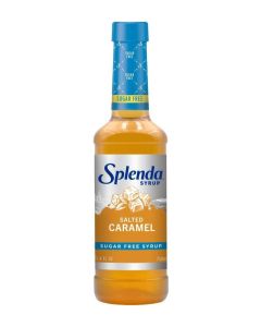 Splenda Coffee Syrup, Salted Caramel Flavor, Sugar Free Liquid Syrup for Drinks, 750 ml Bottle
