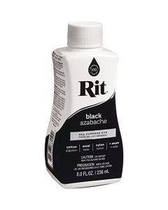 Rit Dye Liquid 8 Ounces Black 815 3Pack
