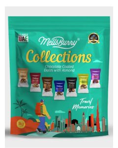Collections Chocolate Coated Dates with Almond 1kg – Premium Assorted Flavors, Gourmet Gift Pack, UAE Made Luxury Date Chocolates