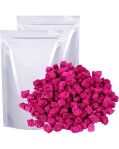 Mkostlich Freeze-dried Dragon Fruit Snacks - 200g (2x3.52oz) - Natural, No Sugar Added, Perfect for Drinks, Baking, and Breakfast Cereal