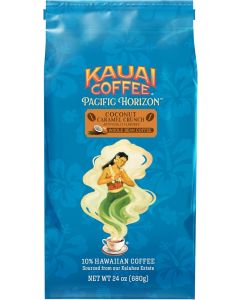 Kauai Coffee Coconut Caramel Crunch Whole Bean Coffee - 24oz