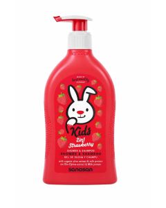 Kids Shower & Shampoo Strawberry - 400ML