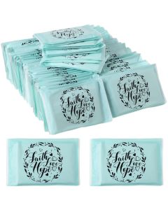 Sinmoe 60 Pack Travel Tissues Motivational Facial Tissue Happy Tears 3 Ply Mini Pocket Tissues Inspirational Thank You Gifts for Women Friends CoworkersBrief Style