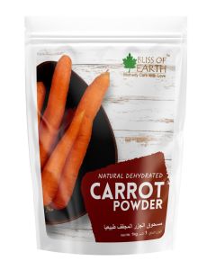 Carrot Powder All Natural Deyderated Pure Freshly Ground and Delicious Great for Skin Cooking Soup Baking & Smoothie 1KG