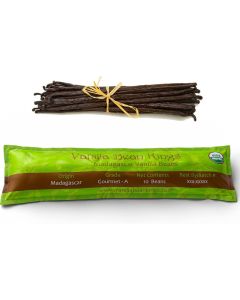 Vanilla Bean Kings Organic Madagascar Vanilla Beans