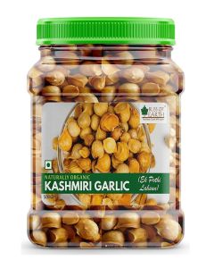 500gm Kashmiri Garlic Natural organic From Indian Himalayas, Single Clove, Kashmiri Lahsun Ek Pothi, Snow Mountain Garlic