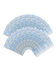 10gram 30 Packs Silica Gel Packets Desiccant Packs for Moisture Control Moisture Absorber Food Grade Desiccant Packs for Storage Damp Rid Desiccant Bags