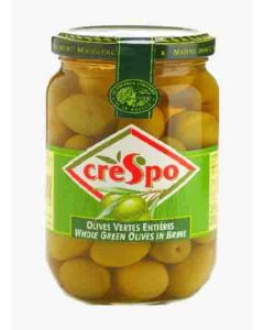 Crespo Sliced Green Olives (Jar) 333g