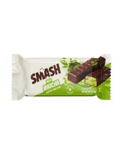 Rich Matcha Coated Cake Bar