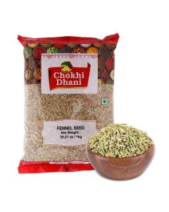 Fennel Seeds 1kg - Organic Fresh Whole Suanf Spice for Cooking, Baking and Mouth Freshner / Natural & Aromatic