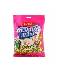 Erko Mallow Plus Duck and Watermelon Marshmallow Candy- 200 gm