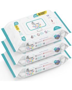 R for Rabbit Feather Aqua Baby Wipes Combo Pack