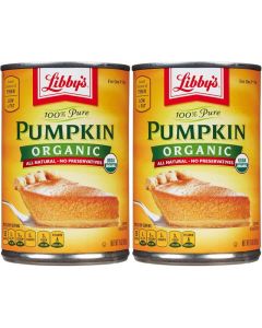 Libby's Organic Pumpkin Canned 15 Oz - 2 Pack