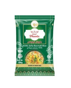 Global Phoenix XXXL Long Grain 1121 Basmati Sella Rice10 kg