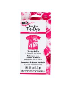 Tulip OneStep TieDye Kit Dye Refill Packs Fuchsia