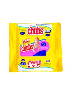 CHUBS BABY ALOE&CHAMOMILE ULTRA WIPES 5'S