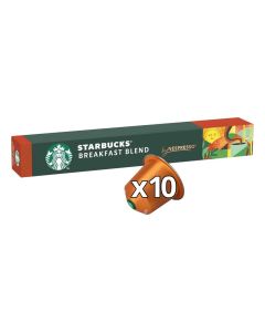 NESPRESSO Breakfast Espresso Coffee 10 Capsules 56grams