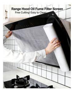 Disposable Range Hood Filters Sheets,Non-woven Oil Filter Paper,Hood Filters For Kitchen,Flame Retardant High Temperature Filter Fabric (46 * 1000CM)