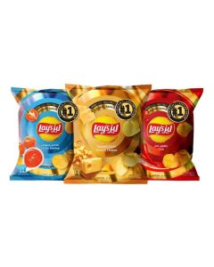 Lays Intense French Cheese Flavored Potato Chips- 90gms