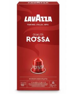 Nespresso Compatible Qualita Rossa 10 Coffee Capsules 57g