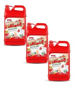 Al Emlaq Dishwashing Liquid, Ultra Strawberry With Double Force- Pack of 3 x 1800ml