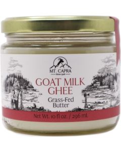 Mt. Capra Goat Milk Ghee - Grass Fed Clarified Butter