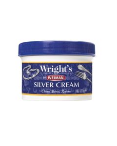 Wright's by Weiman Silver Cream Polish, Cleans, Shines, and Restores, 8 oz (227g)