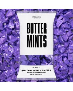 Candy Envy Buttermints - 13 oz. Bag of Purple Buttery Mint Candies