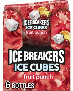 Ice Breakers Fruit Punch Sugar Free Ice Cubes Chewing Gum