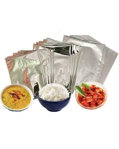 Maharaja Aluminum Silver Foil Pouches TwistTite Closure For Food Tea Coffee Packaging Packing Pouches Storage Bags For Multipurpose Use Jumbo Size Pack Of 10010 X 14 Inch
