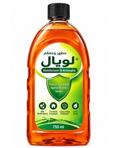 Disinfectant & Antiseptic 750ml – Dual Action Hygiene Liquid for Surfaces & Personal Use, Helps Eliminate Bacteria, Viruses & Fungi, Multi-Surface Cleaner for Bathroom, Kitchen & Floors