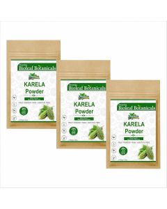 Bioleaf Botanicals Karela Powder Bitter GourdMomordica charantia 100 Pure Natural Supports Blood Sugar Management Digestion Detox Ayurvedic Herb ChemicalFree 300gm