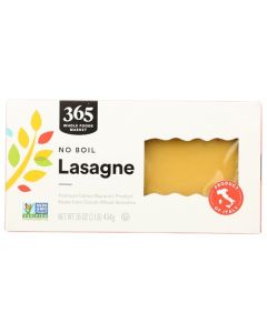 365 by Whole Foods Market No Boil Lasagne 16 OZ